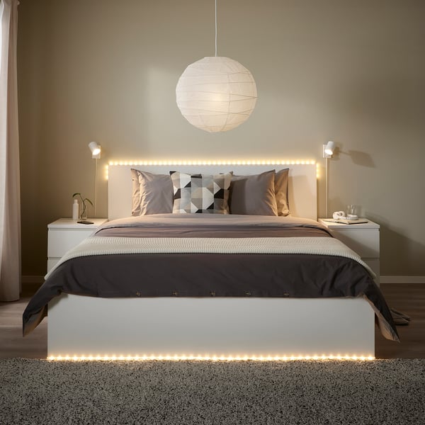 ORMANÄS Barra luminosa a LED, smart intensità regolabile wireless/colore e spettro bianco, 4 m