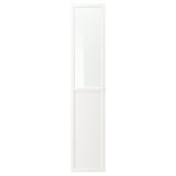 OXBERG Pannello/anta a vetro, bianco, 40x192 cm