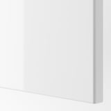 PAX / FARDAL/ÅHEIM Combinazione di guardaroba, lucido bianco/vetro a specchio, 150x60x201 cm