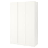 PAX / FORSAND Combinazione di guardaroba, bianco/bianco, 150x60x236 cm