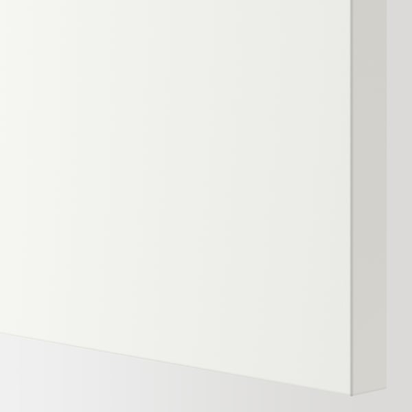 PAX / FORSAND Combinazione di guardaroba, bianco/bianco, 150x60x201 cm