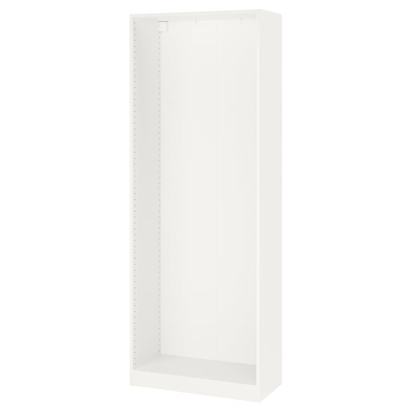 PAX Struttura per guardaroba, bianco, 75x35x201 cm