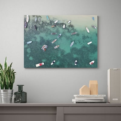 PJÄTTERYD Canvas, vista dall'alto, 70x50 cm