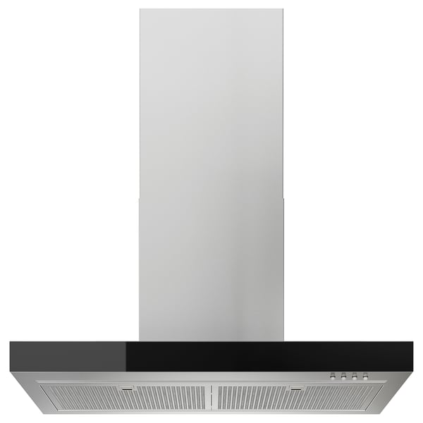 RÄFSEBO Cappa da fissare alla parete, IKEA 500 color acciaio inox, 80 cm