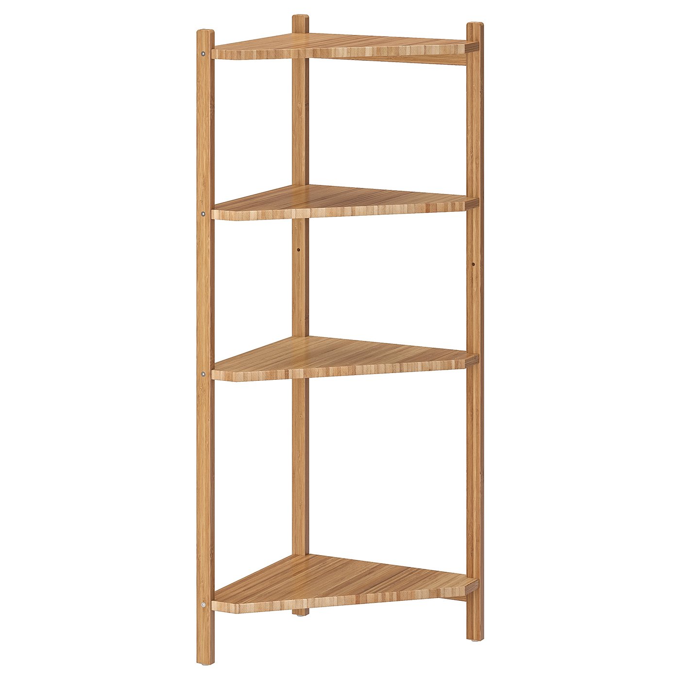 RÅGRUND scaffale angolare, bambù, 34x99 cm - IKEA Svizzera