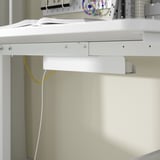 RELATERA Combinaz scrivan regolab in altezza, bianco, 90x60 cm