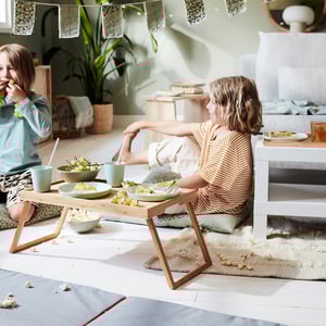 COSTWAY Vassoio Per Laptop Con Gambe Regolabili E Piano Di Dissipazione