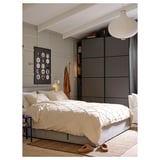 RISBYN Paralume per lampada a sospensione, a forma di cipolla/bianco, 57 cm