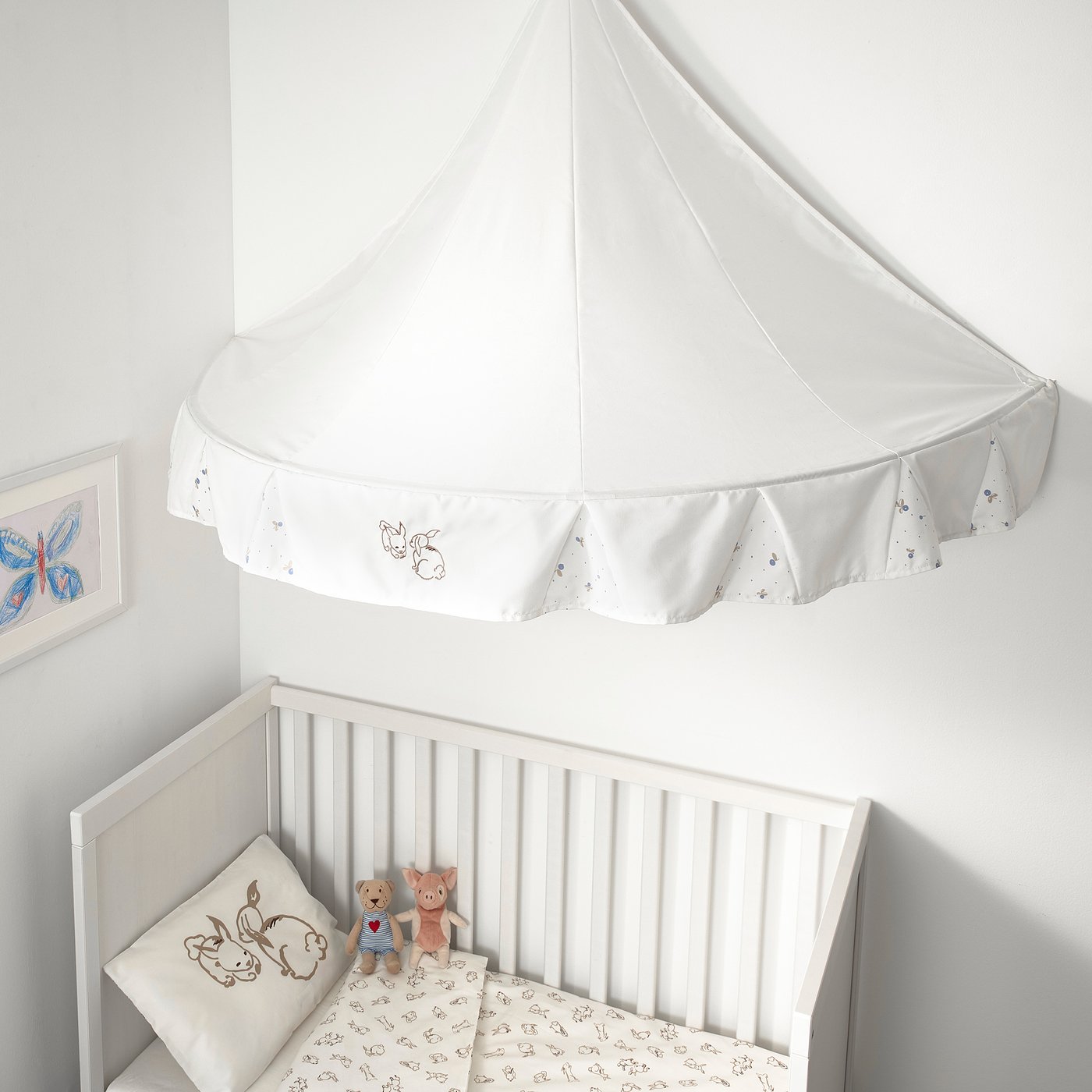 rodhake decorazione a sospensione per letto coniglio
