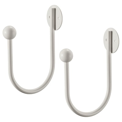 RÖRNICKA Bracciale per tenda, bianco