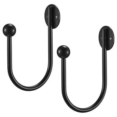 RÖRNICKA Bracciale per tenda, nero