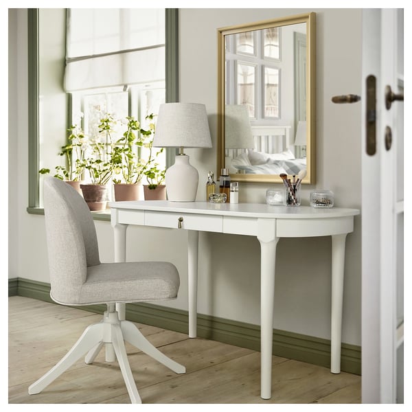 ROSENTORP Scrivania, bianco, 120x60 cm