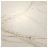 RUNSBÄCK Rivestimento da parete su misura, opaco bianco sporco/effetto marmo porcellana ad alta pressione, 1 m²x1.2 cm