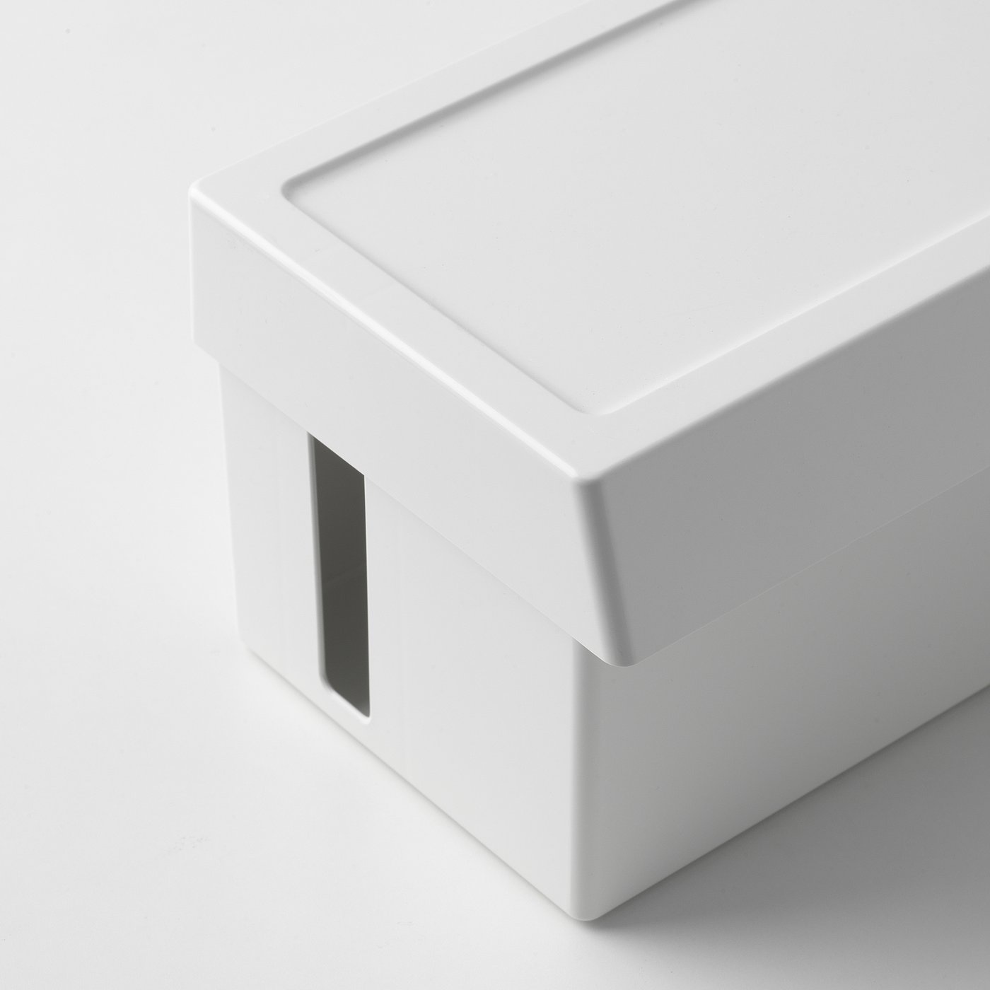 Scatola Organizzatrice Cavi In Bambù - Con Coperchio Per Cavi E Ciabatte, 32x13.5x12 Cm - Foto 10