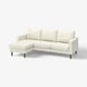 SALTSJÖBADEN Divano a 3 posti con chaise-longue, Gunnared beige