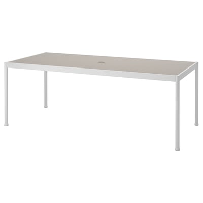 TORPARÖ tavolo da giardino, bianco/pieghevole, 130x74 cm - IKEA Svizzera