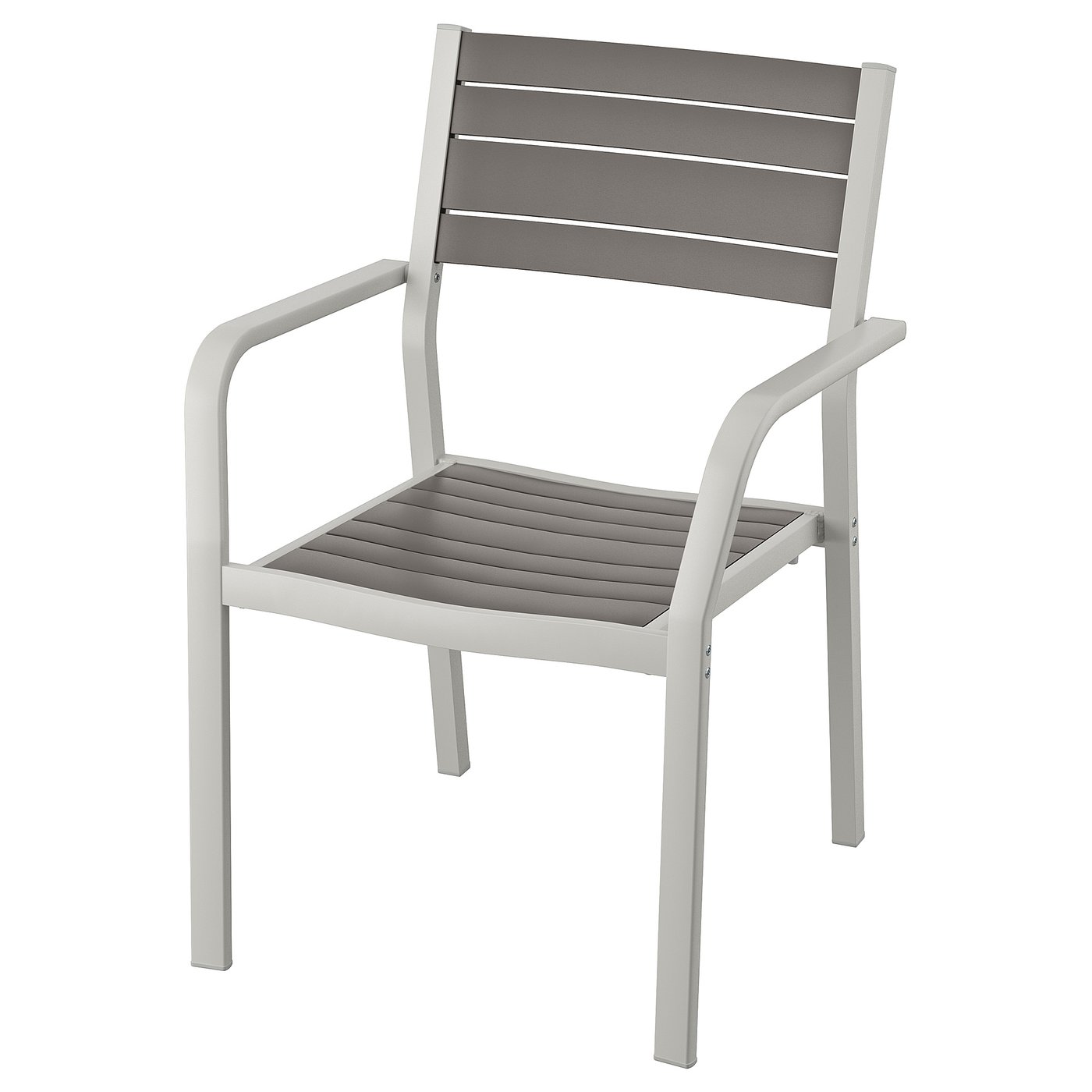 SJÄLLAND Sedia con braccioli da giardino, grigio chiaro/grigio scuro - IKEA  Svizzera