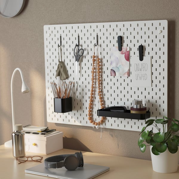 SKÅDIS Set di 7 accessori, nero
