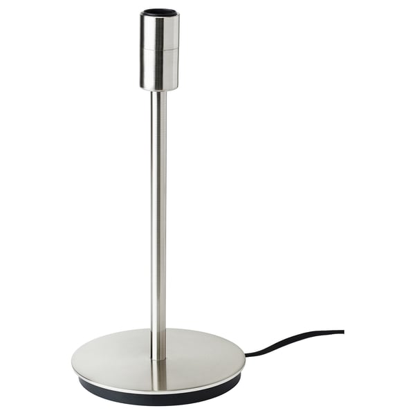 Base Per Lampada Da Tavolo Skaftet Nichelato