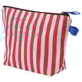 SKOGSSALLAT Necessaire, rosso/bianco/a righe