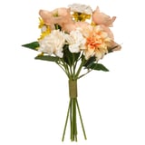 SMYCKA Bouquet artificiale, da interno/esterno arancione/giallo, 30 cm