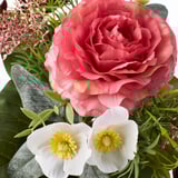 SMYCKA Bouquet artificiale, rosa scuro, 50 cm