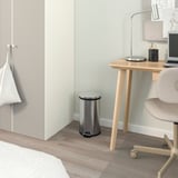 SNÖRPA Pattumiera a pedale, inox, 12 l