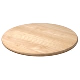 SNUDDA Vassoio girevole, legno dell'albero della gomma, 39 cm
