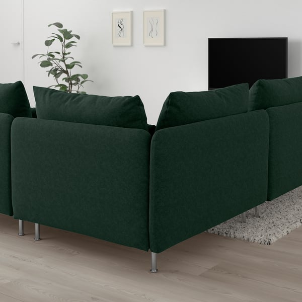 SÖDERHAMN Divano angolare a 3 posti