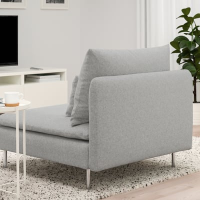 SÖDERHAMN Elemento a 1 posto, Tallmyra bianco/nero
