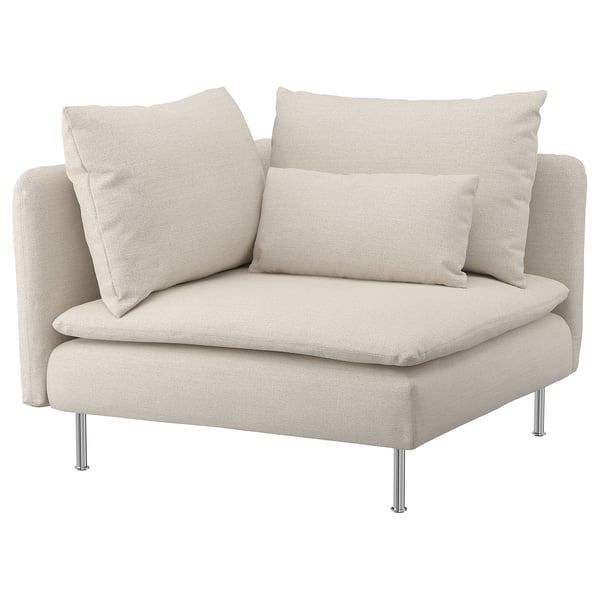 SÖDERHAMN Elemento modulare angolare, Gunnared beige
