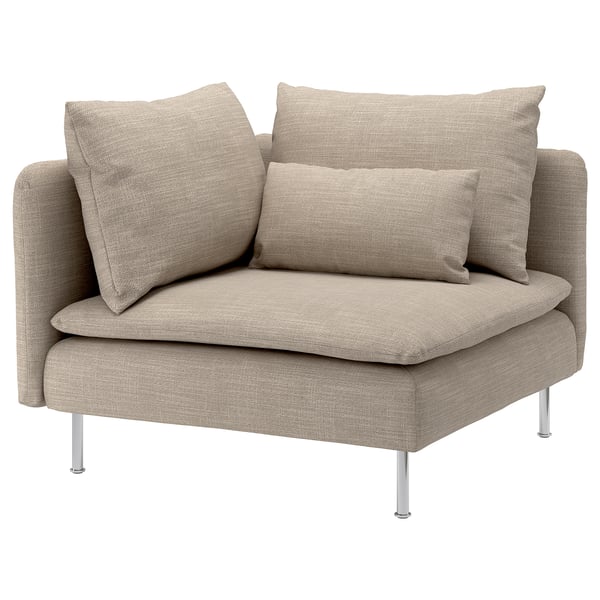 SÖDERHAMN Elemento modulare angolare, Hillared beige