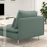 SÖDERHAMN Elemento modulare angolare, Tallmyra verde chiaro