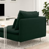 SÖDERHAMN Elemento modulare angolare, Tallmyra verde scuro