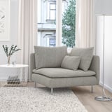 SÖDERHAMN Elemento modulare angolare, Viarp beige/marrone