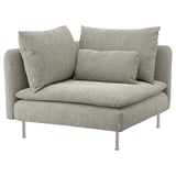 SÖDERHAMN Fodera per elemento angolare, Viarp beige/marrone