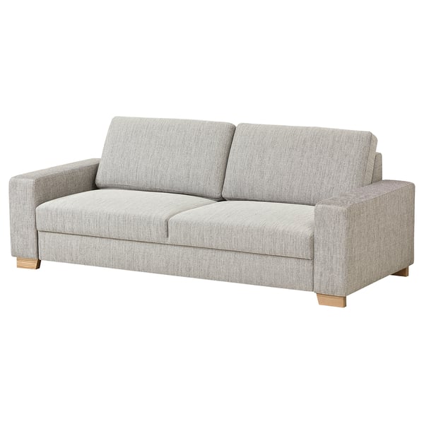 SÖRVALLEN Divano a 3 posti, Viarp beige/marrone