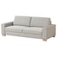 SÖRVALLEN Divano a 3 posti, Viarp beige/marrone
