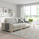 SÖRVALLEN Divano a 3 posti, Viarp beige/marrone