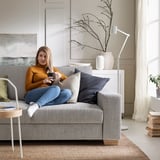 SÖRVALLEN Divano a 3 posti, Viarp beige/marrone