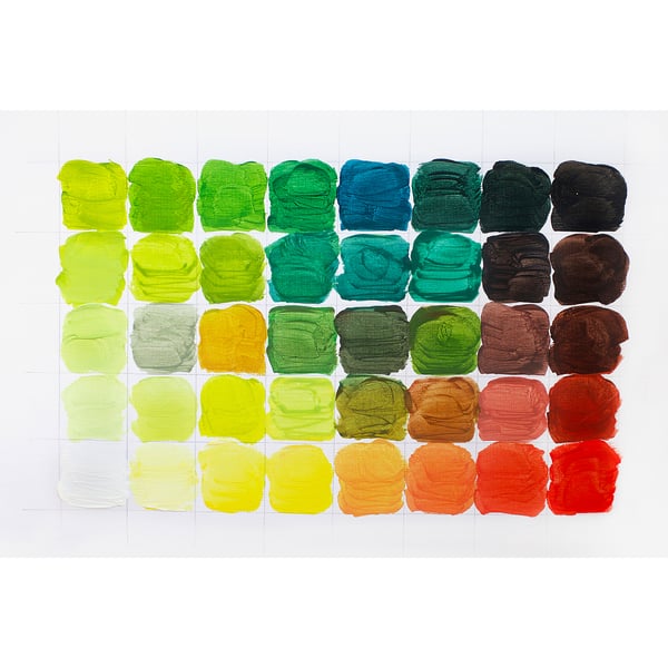 SOLFÅGEL Colore acrilico, colori vari, 375 ml