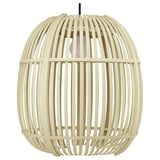 SOLVINDEN Lampada a sospensione a LED, da esterno/ovale, 37 cm