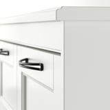 SONGESAND Cassettiera con 6 cassetti, bianco, 82x126 cm