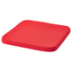 STAGGSTARR Cuscino per sedia, rosso, 36x36x2.5 cm