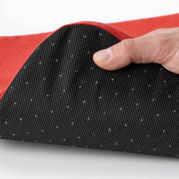 STAGGSTARR Cuscino per sedia, rosso, 36x36x2.5 cm