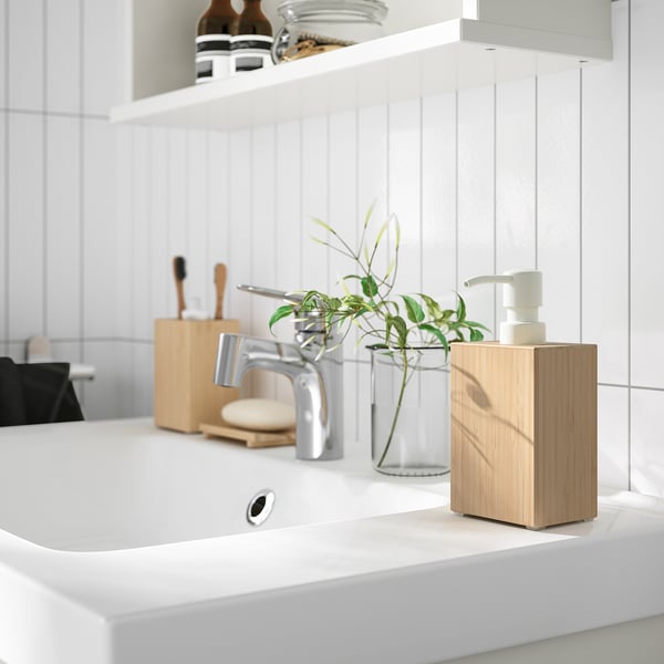 STEGESUND Dispenser per sapone, bambù chiaro