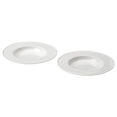 STOCKHOLM 2025 Piatto fondo, bianco, 25 cm