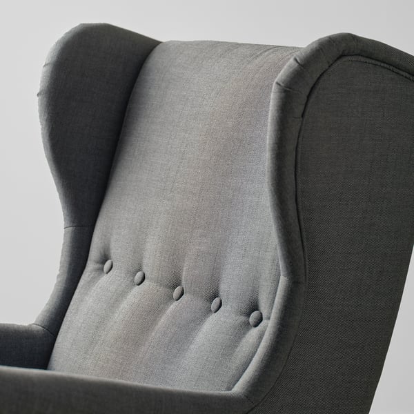 STRANDMON Poltrona, Nordvalla grigio scuro