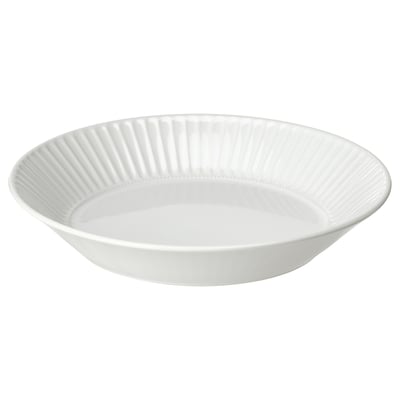 STRIMMIG Piatto da portata, bianco, 29 cm