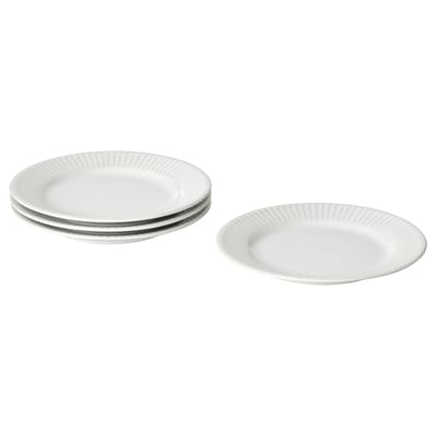 STRIMMIG Piatto frutta, bianco, 21 cm